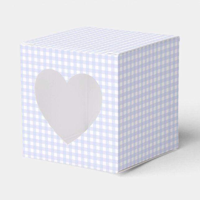 Ballotins Faye et Lauren Pastel Bleu Gingham (Verso)