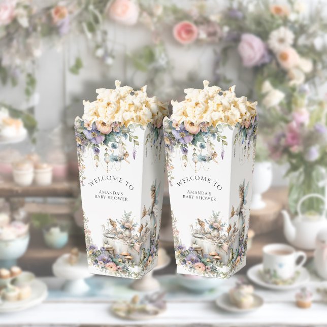 Ballotins Fée Enchanted Tea Party Baby shower floral (Créateur téléchargé)