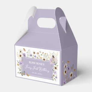 Ballotins Fée fleur sauvage Muet Purple Garden Tea Party