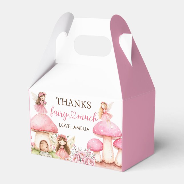 Ballotins Fées Filles Florales 1er Anniversaire (Verso)