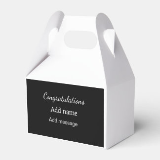 Ballotins Félicitations ajouter un message de nom simple dip