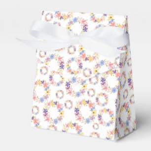 Ballotins Feminine Floral Wreath fête d'anniversaire