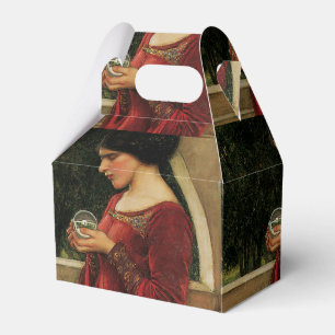 Ballotins Femme à la boule de cristal, peinture de Waterhous