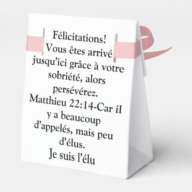 Ballotins Femme Délivrance (Arrière)