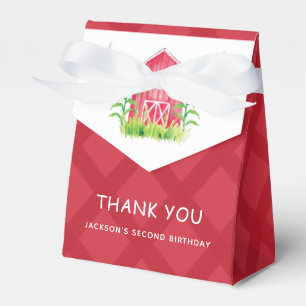 Ballotins Ferme d'aquarelle Cute Anniversaire Personnalisé