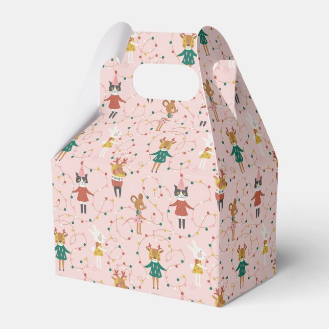 Ballotins Festif Animal amis Motif de Noël (Verso)