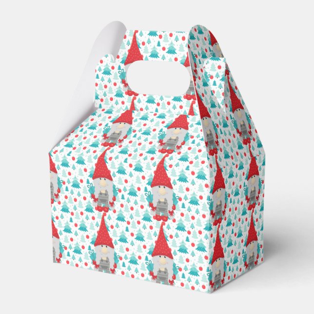 Ballotins Festive Gnome avec cadeaux (Verso)