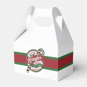 Ballotins Festive Noël Kringle bonbon menthe poivrée