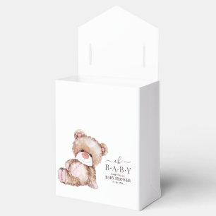 Ballotins Fête bébé ours en peluche, fille Fête bébé ourson