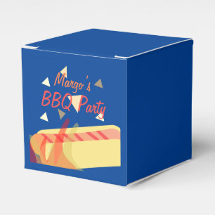 Ballotins Fête d'anniversaire BBQ grillades Hotdog Bleu