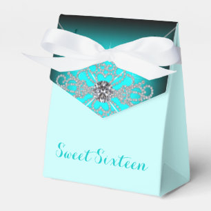 Ballotins Fête d'anniversaire bleu turquoise