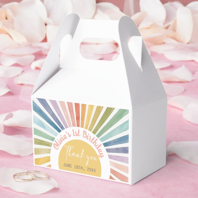 Ballotins Fête d'anniversaire Boho Sunshine (Mariage)