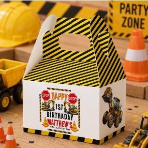 Ballotins Fête d'anniversaire Camion à benne 1 an