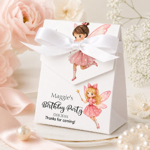 Ballotins Fête d'anniversaire charmante des fées roses en fo