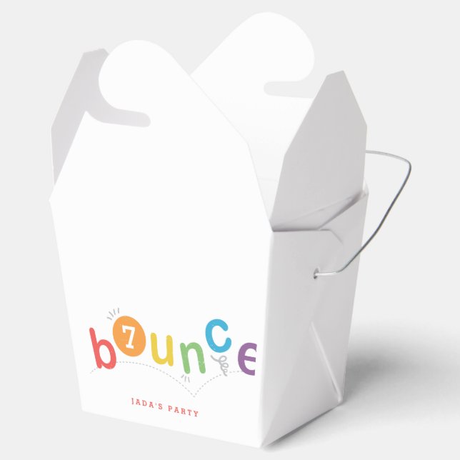 Ballotins Fête d'anniversaire colorée pour enfants avec boun (Ouvert)