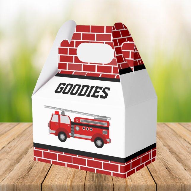 Ballotins Fête d'anniversaire de camion de pompiers (Créateur téléchargé)