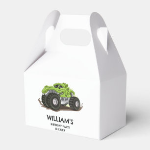 Ballotins Fête d'anniversaire de camion monstre minimal Garç