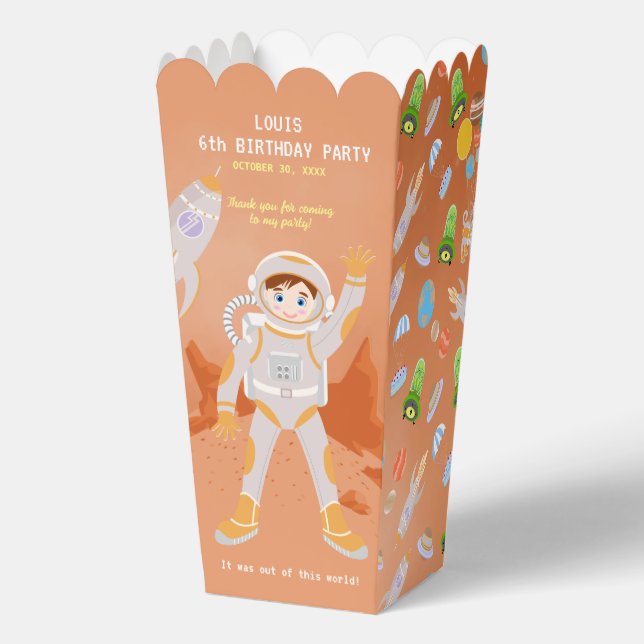 Ballotins Fête d'anniversaire de l'astronaute de Mars (Recto)