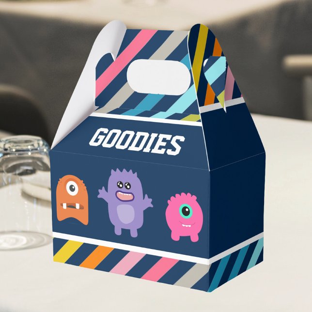 Ballotins Fête d'anniversaire de monstre mignon (Créateur téléchargé)