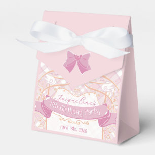 Ballotins Fête d'anniversaire de princesse Art Nouveau rose