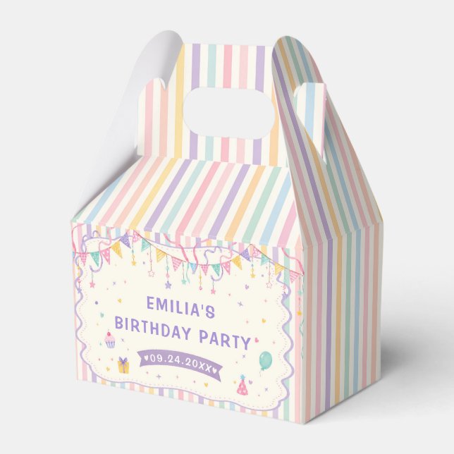 Ballotins Fête d'anniversaire douce (Verso)