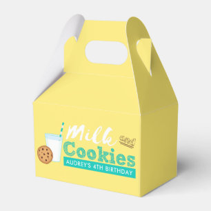 Ballotins Fête d'anniversaire du lait et des biscuits