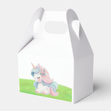 Fête d'anniversaire licorne aquarelle mignonne
