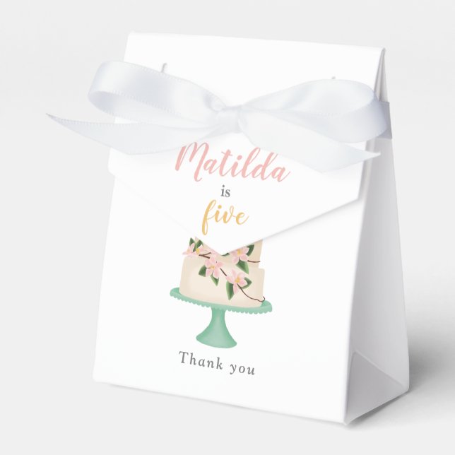 Ballotins fête d'anniversaire modifiable (Verso)