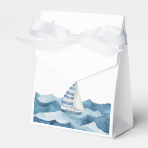 Ballotins Fête d'anniversaire nautique à l'aquarelle