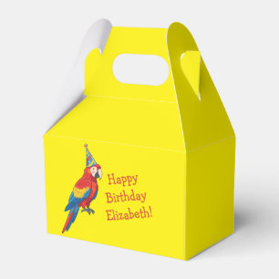 Ballotins Fête d'anniversaire pour enfants avec perroquet