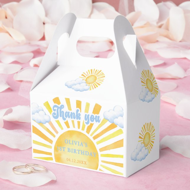 Ballotins Fête d'anniversaire Soleil et Nuages (Mariage)