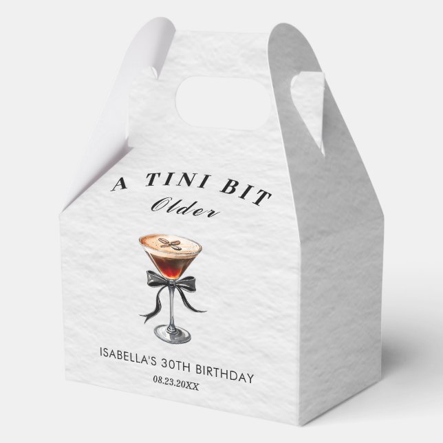 Ballotins Fête d'anniversaire un peu plus âgée Espresso Mart (Recto)