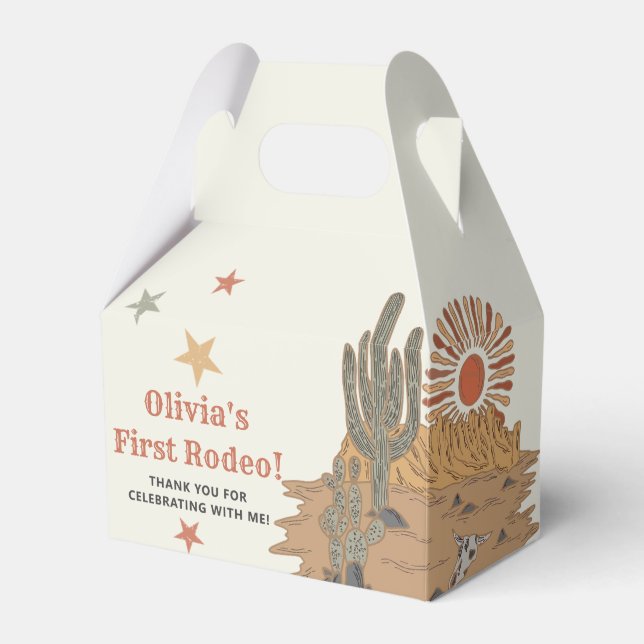 Ballotins Fête d'anniversaire Wild West Cowboy (Verso)