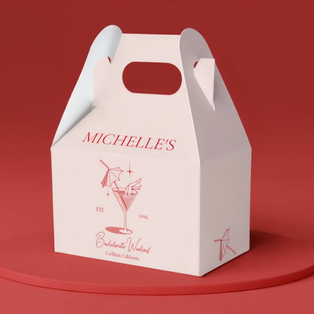 Ballotins Fête de Bachelorette Cocktail Rétro (Créateur téléchargé)