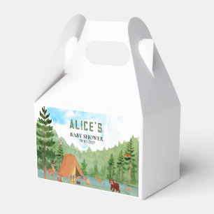 Ballotins Fête de Bébé Aventure de Camping en Forêt