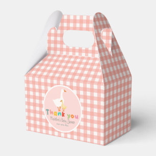 Ballotins Fête de Bébé Silly Goose Rose Féminin