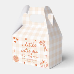 Ballotins Fête de bébé « Un petit gâteau adorable » à l'auto