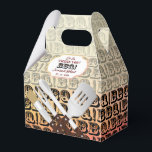 Ballotins Fête de grillades au BBQ<br><div class="desc">Outils de barbecue : pinceau de badigeonnage,  fourchette,  pince et spatule.</div>