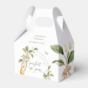 Ballotins Fête de mariage à la poire parfaite aquarelle flor