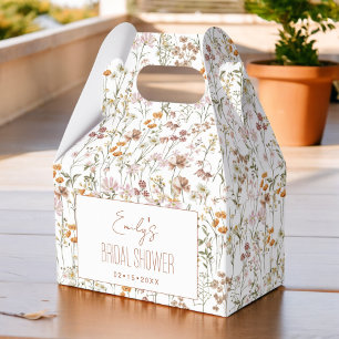 Ballotins Fête de mariage bohème aux fleurs sauvages dans le