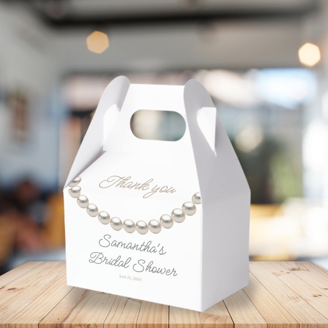 Ballotins Fête de mariage élégante Perle (Créateur téléchargé)