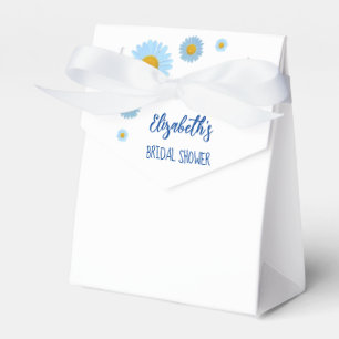 Ballotins Fête de mariage floral aux marguerites bleues