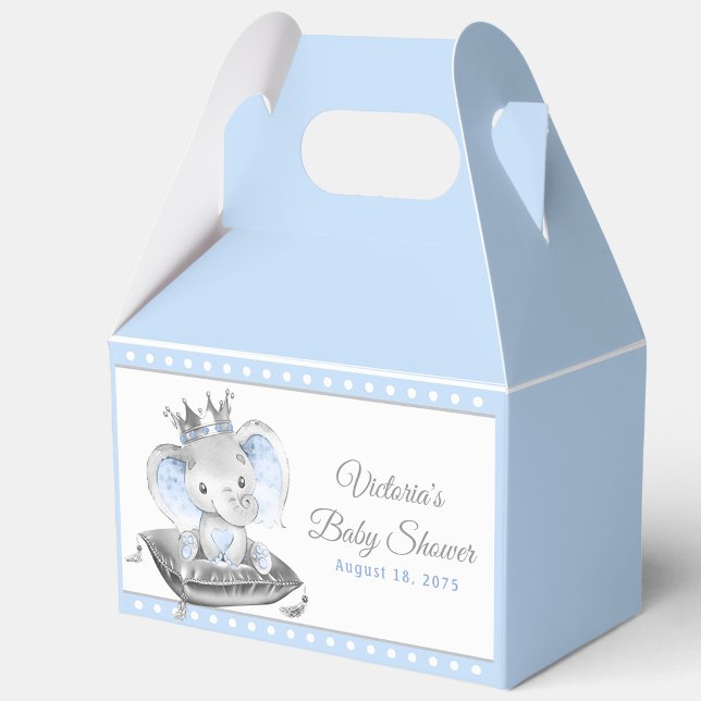 Ballotins Fête de naissance de bébé Prince Éléphant (Personalize with your text.)