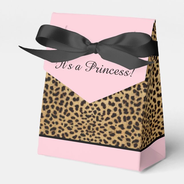 Ballotins Fête de naissance de la princesse au léopard rose (Verso)