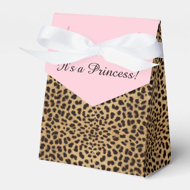 Ballotins Fête de naissance de la princesse au léopard rose (Verso)