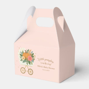 Ballotins Fête de Naissance Petite Citrouille Rose Fille