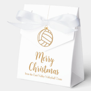Ballotins Fête de Noël de volley-ball sur mesure chic