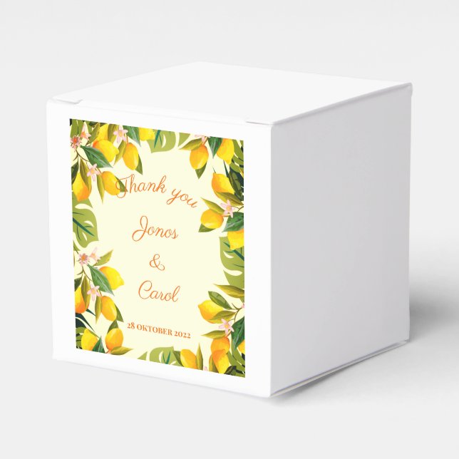 Ballotins Fête de remerciement personnalisée aquarelle vinta (Verso)