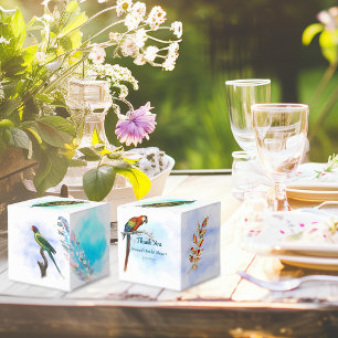 Ballotins Fête des mariées aux oiseaux vintages