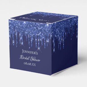 Ballotins Fête des mariées bleu marine parties scintillant b